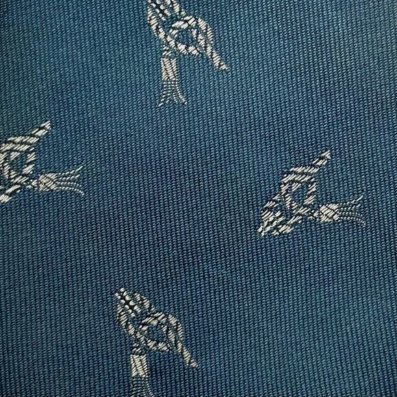 Christian Dior Knot Pattern Tie - Picture 4 of 10